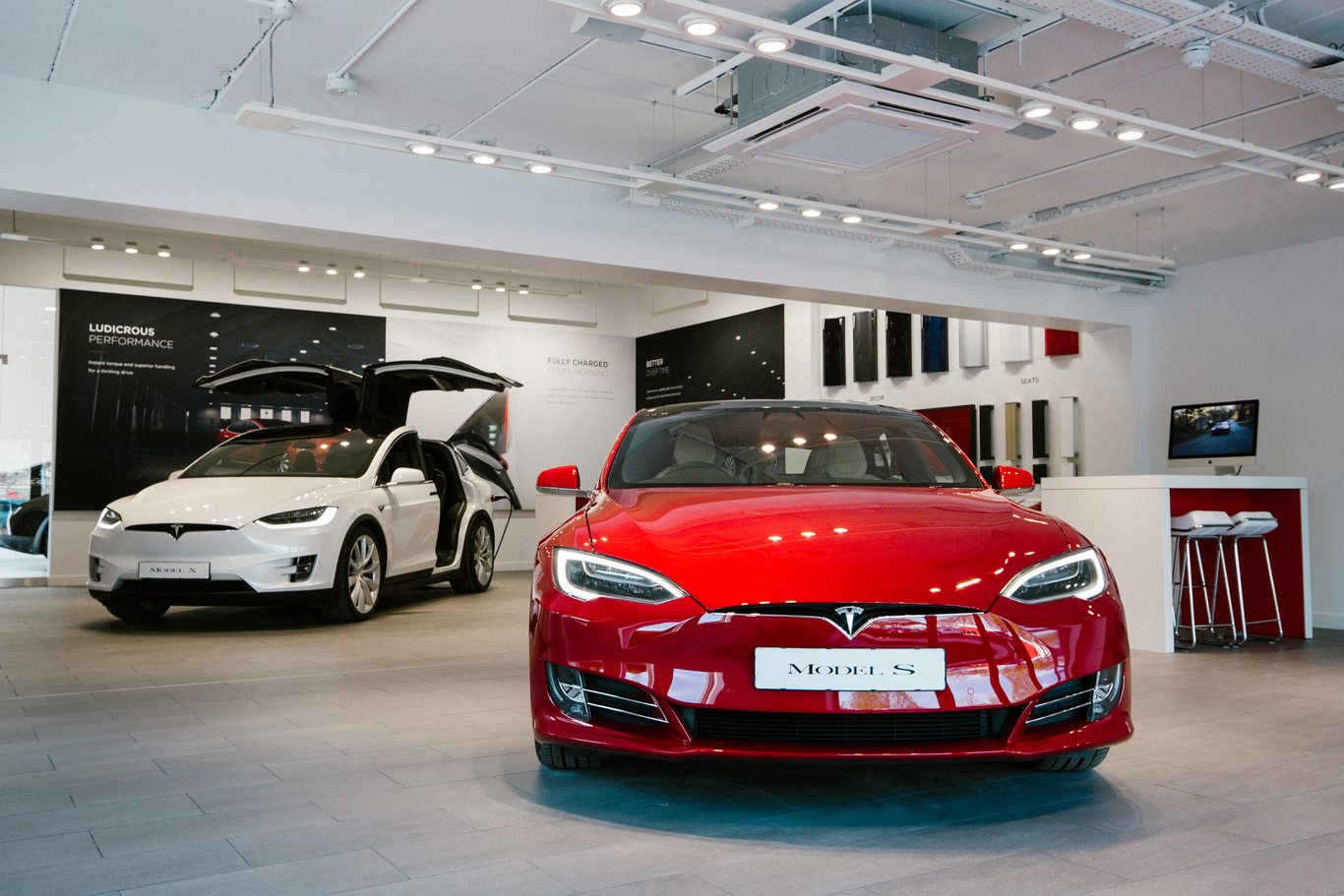 Tesla has opened its first Irish showroom but buyers may wait four