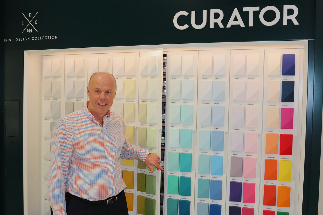 One of Ireland's oldest paint companies has launched a design